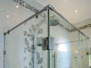 стеклянные душевые перегородки в ванной